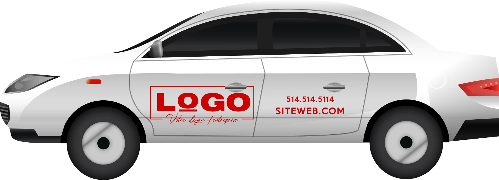 Graphic design, printing, and fast and affordable partial lettering for a new business | Repentigny, Terrebonne